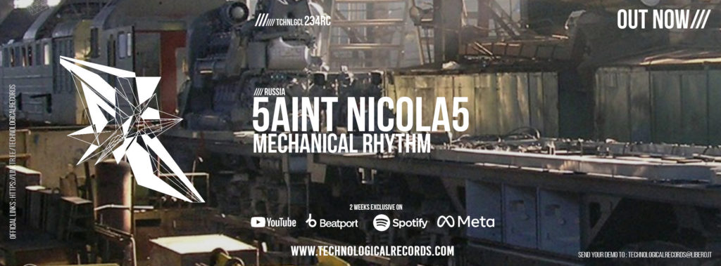5aint Nicola5 – Mechanical Rhythm на Technological Records! 5aint Nicola5